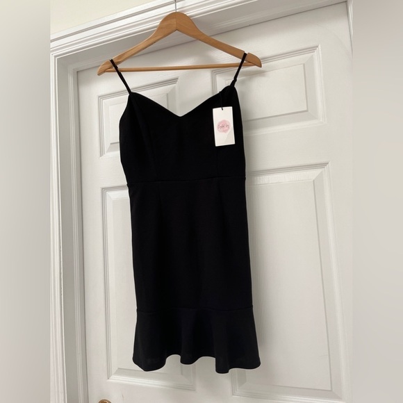 NWT  Crystal Sky little black dress size medium - Picture 1 of 5